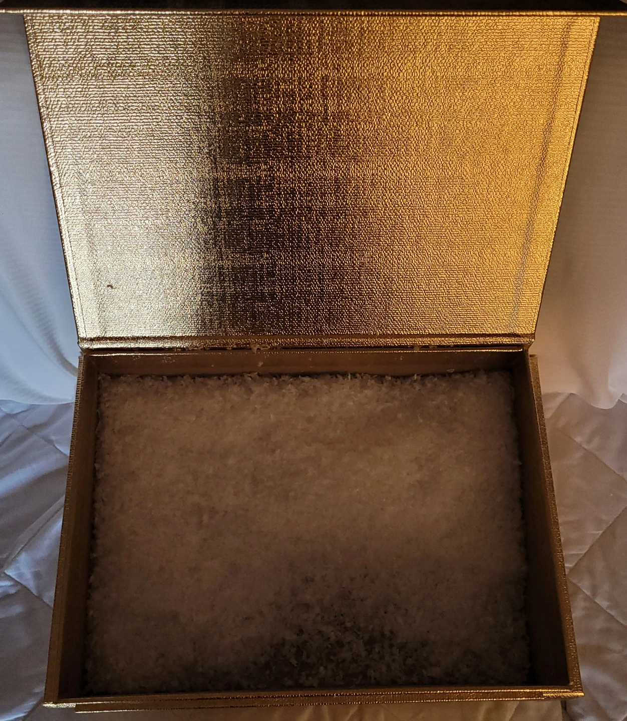 Set of 3 Decorative Gold Boxes - photo 4