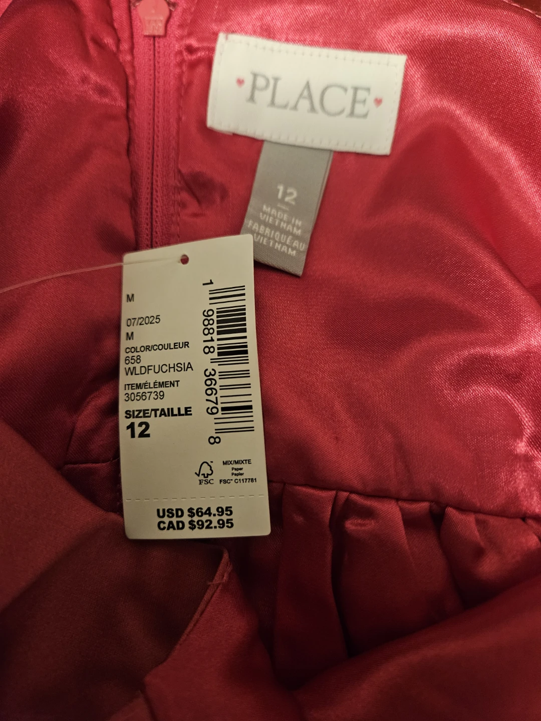 NEW The children's place  Dress size 12 - photo 4