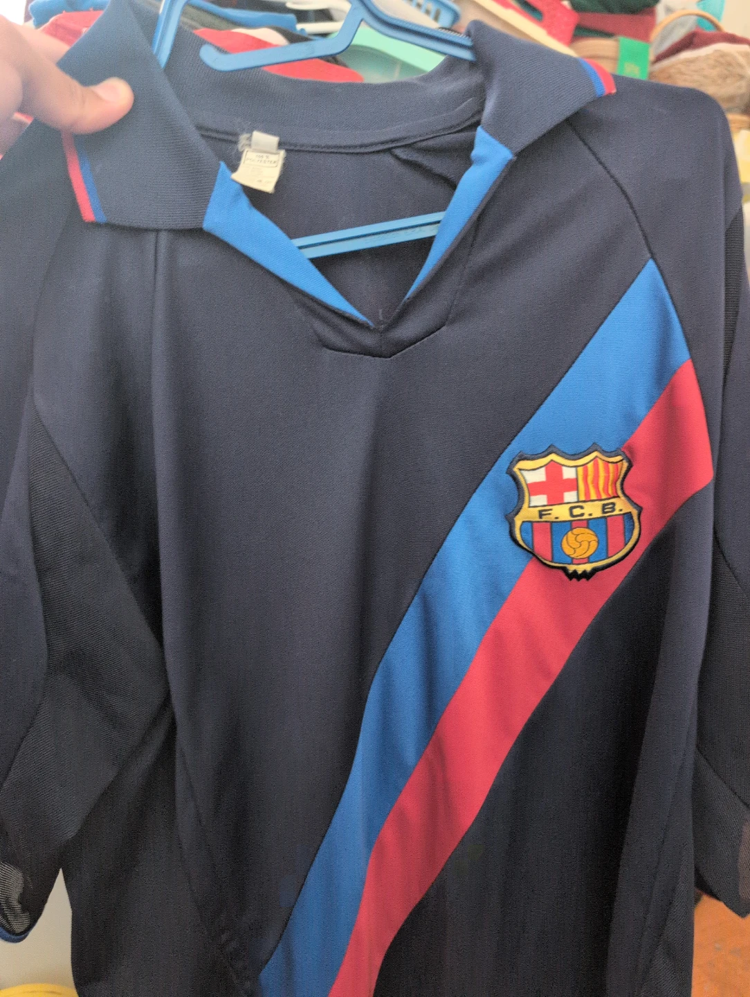 FCB Navy Blue Soccer Jersey