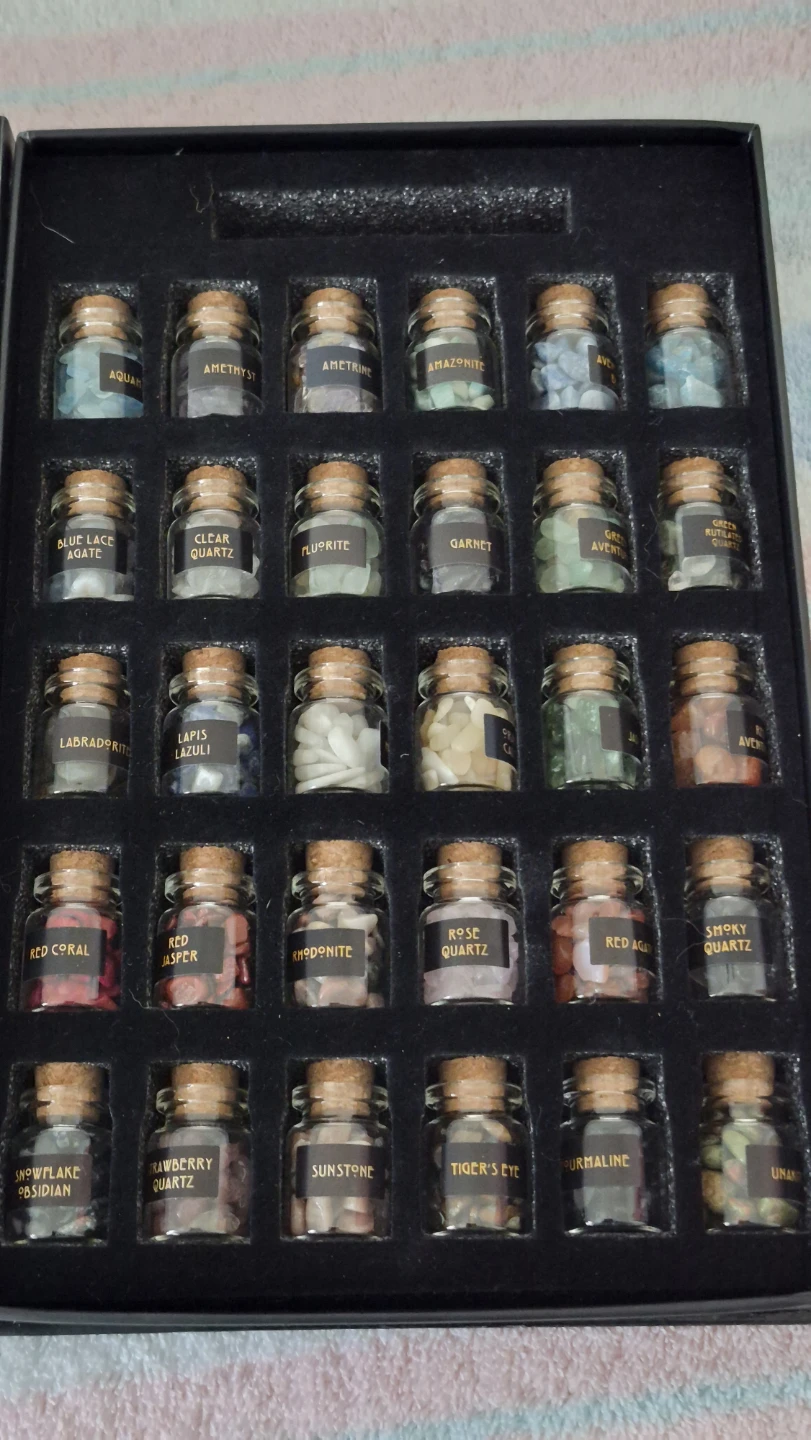 Wyspell Natural Gemstone Kit 30 pcs - photo 4