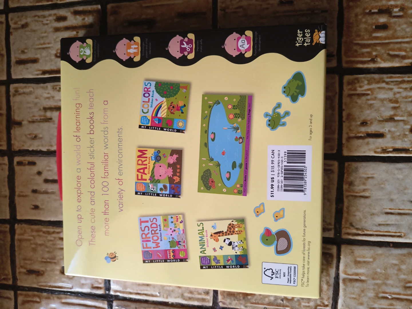 My First Early-Learning Sticker Books Tiger Tales - photo 2