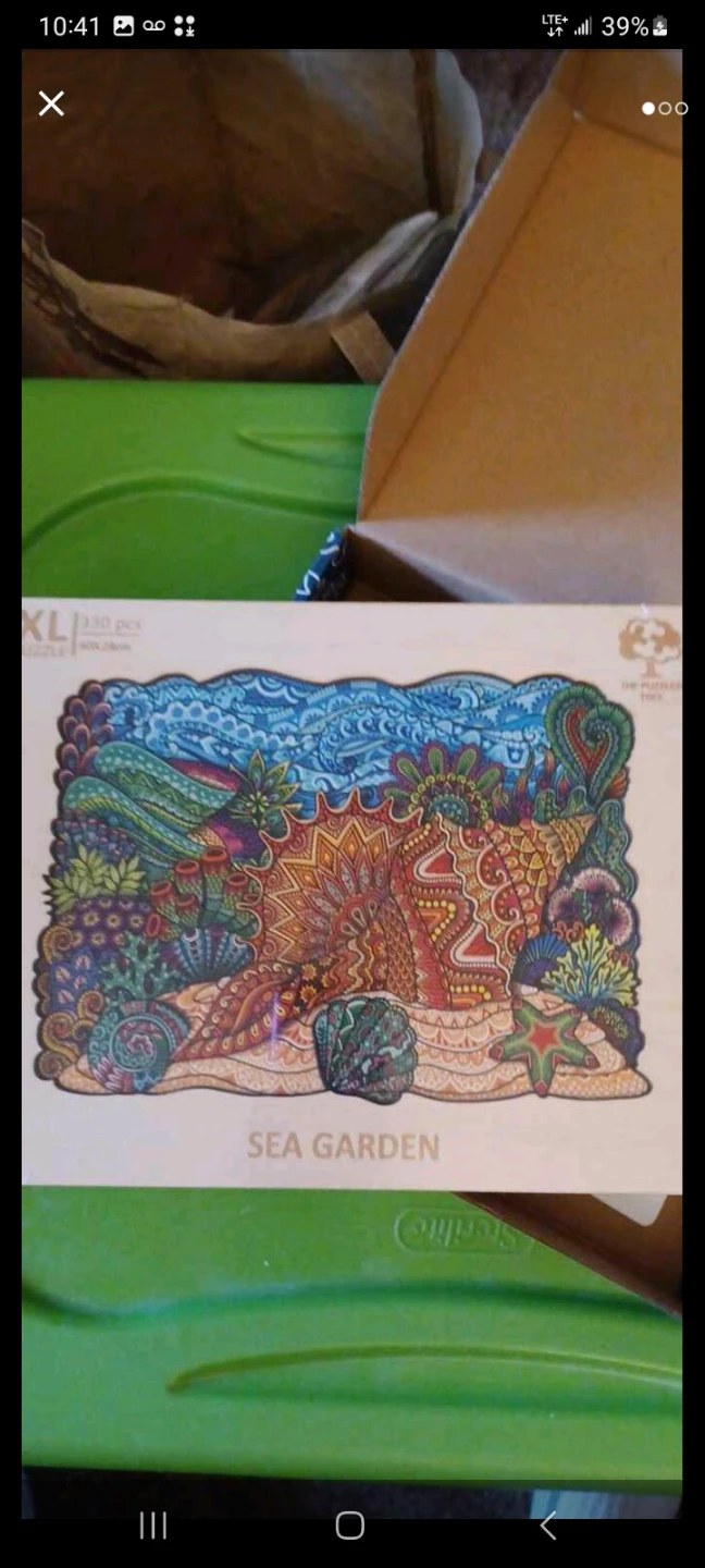 The Puzzled Tree Sea Garden XL Puzzle 330 Pieces