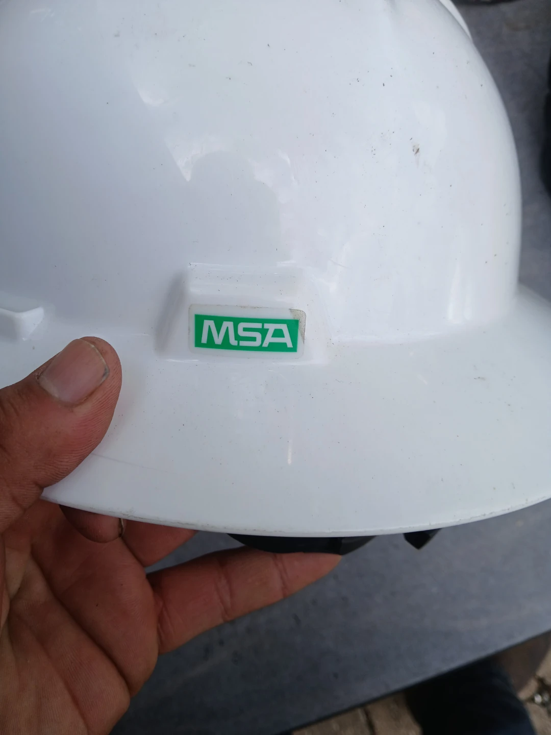 MSA V-Gard Hard Hat White - photo 4