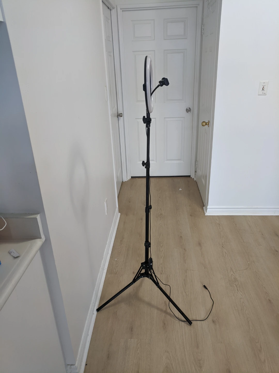 Adjustable LED Ring Light with Tripod Stand - photo 4