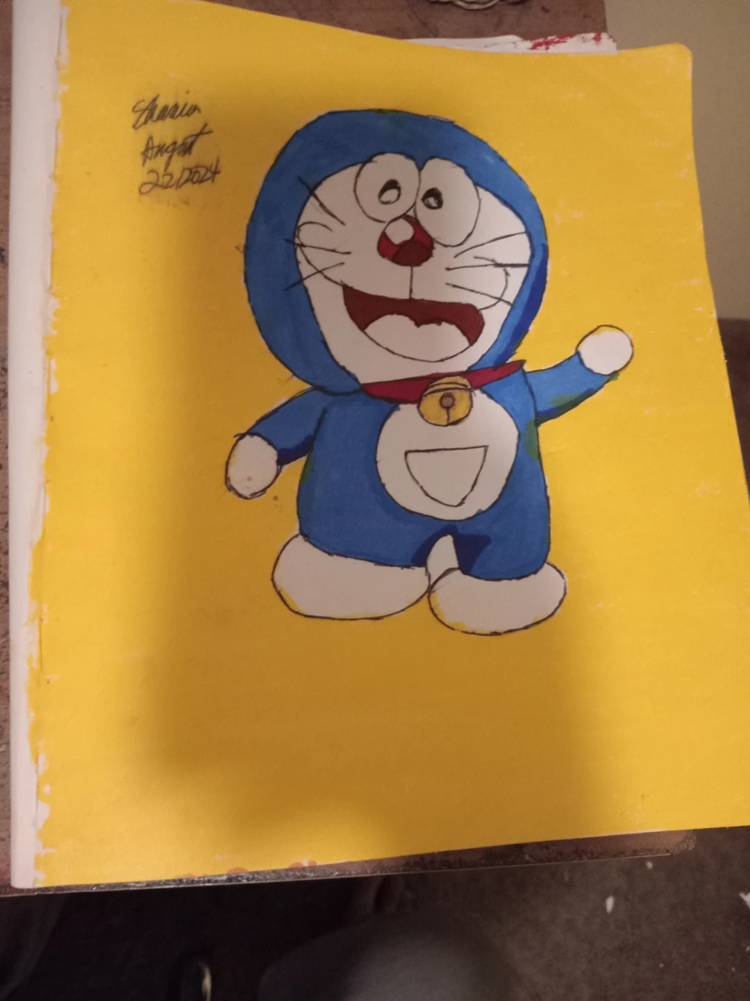 Blue Character Drawings by Custom artist Sherwin - photo 2