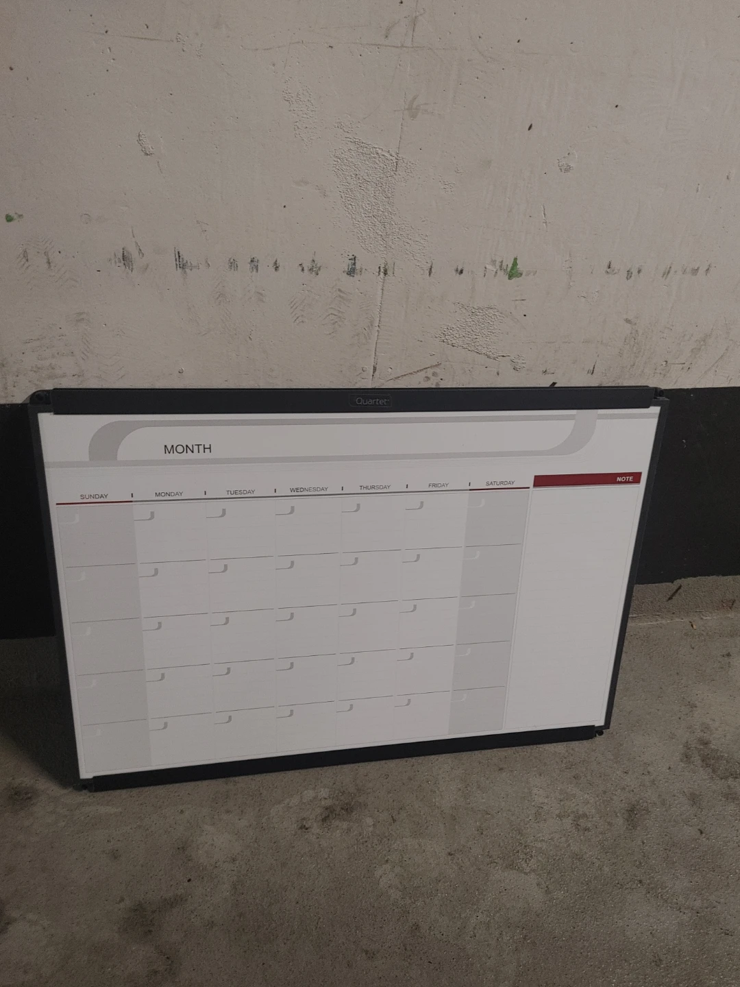 Quartet Monthly Dry-Erase Calendar Board with Markers - photo 2