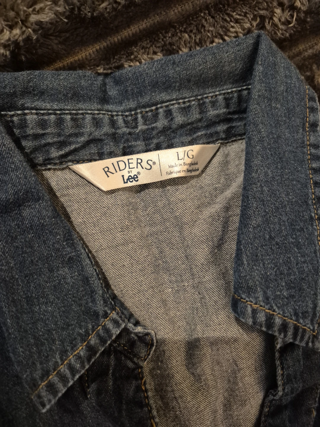 Riders by Lee soft  Denim Shirt - Large - photo 3