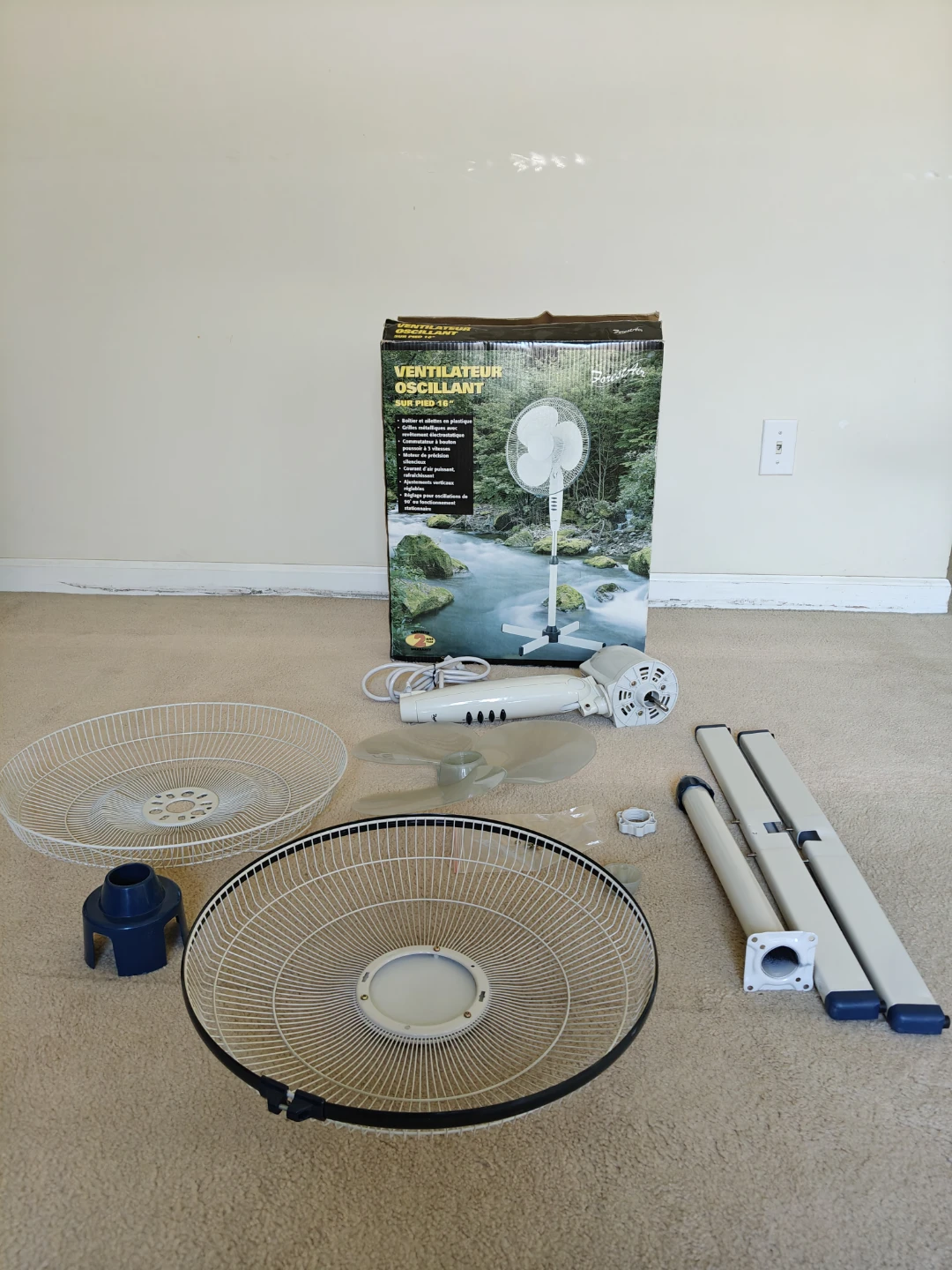 ForestAir 16 inch Oscillating Pedestal Fan - photo 2