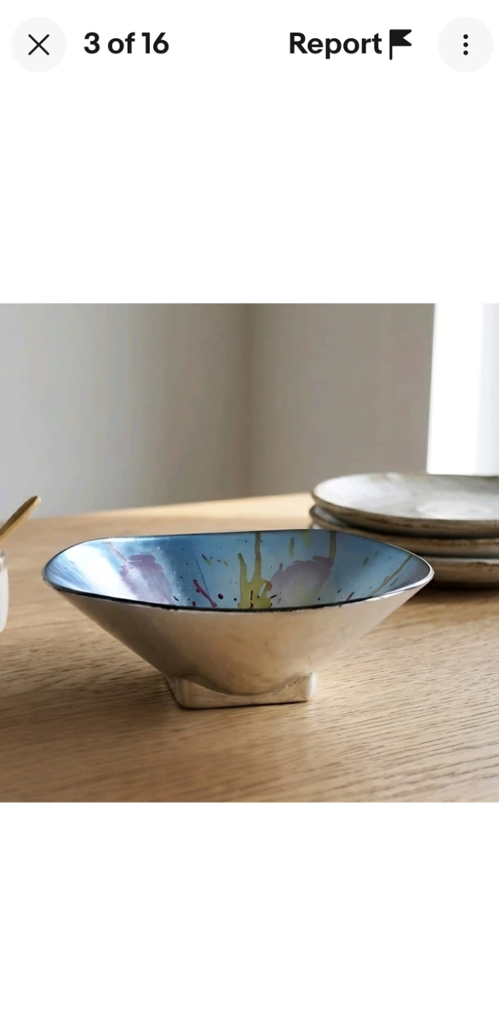 Designer Glass Decorative Bowl