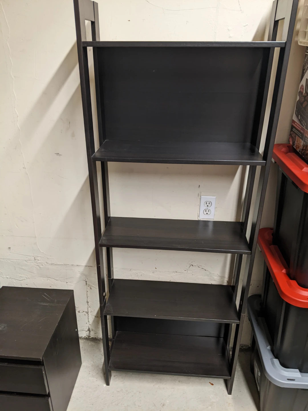IKEA LAIVA Bookcase / Shelving Unit – Black-Brown