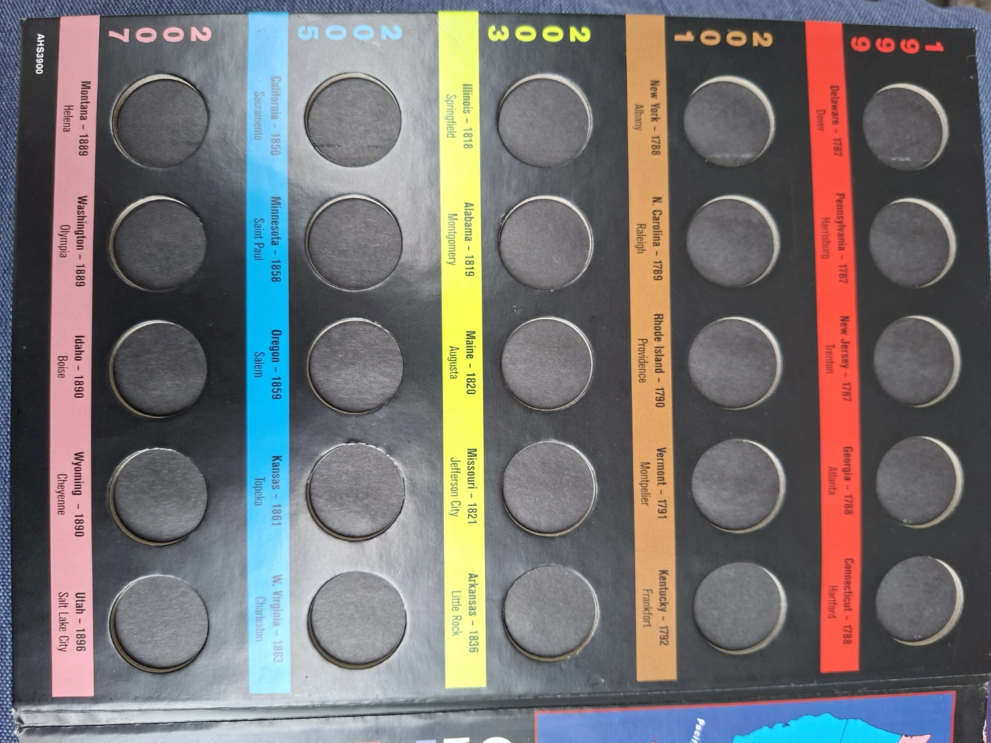 The Complete American Statehood Quarter Collection Folder - photo 3