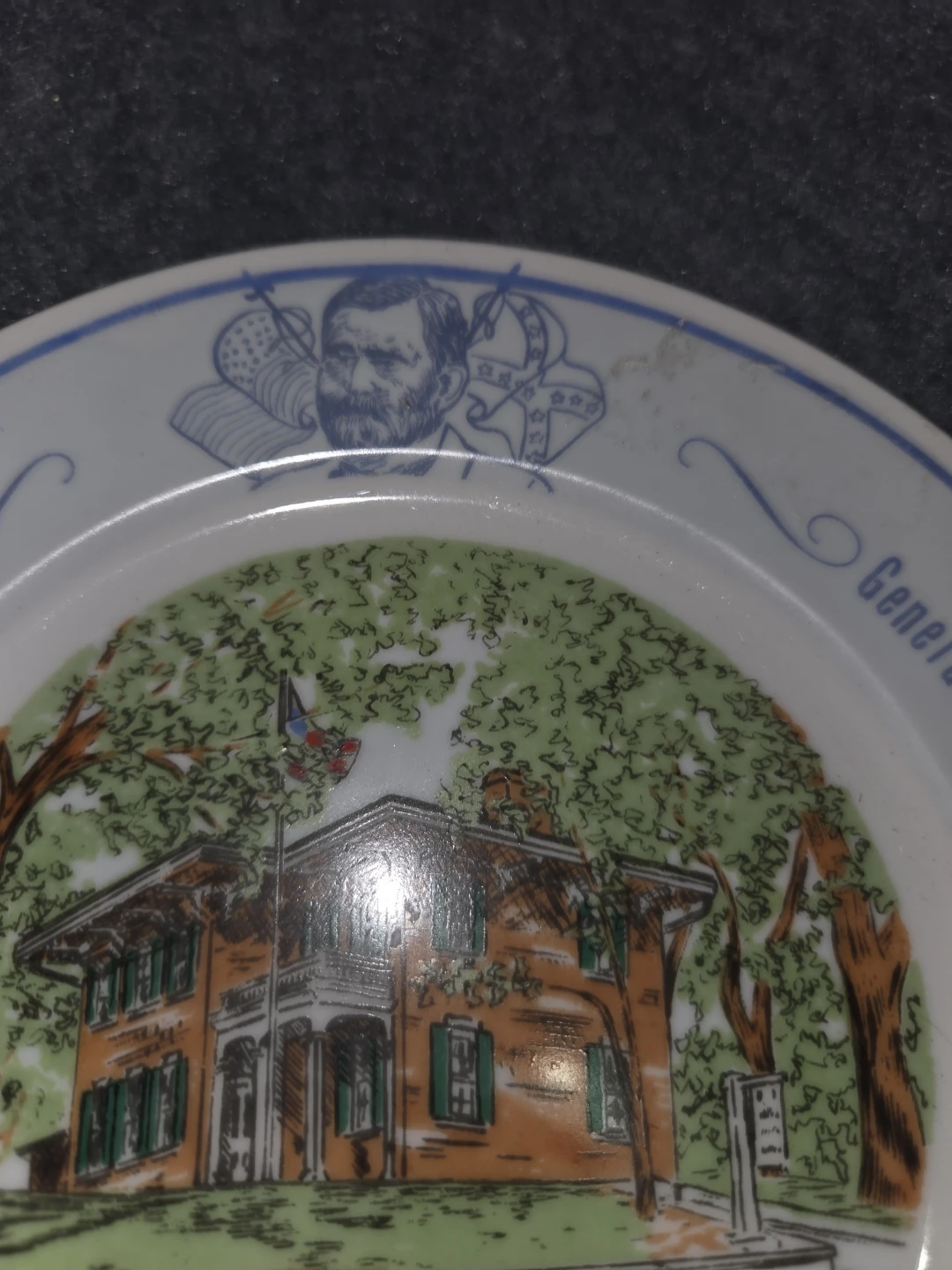General U.S. Grant Commemorative Collector Plate - photo 5
