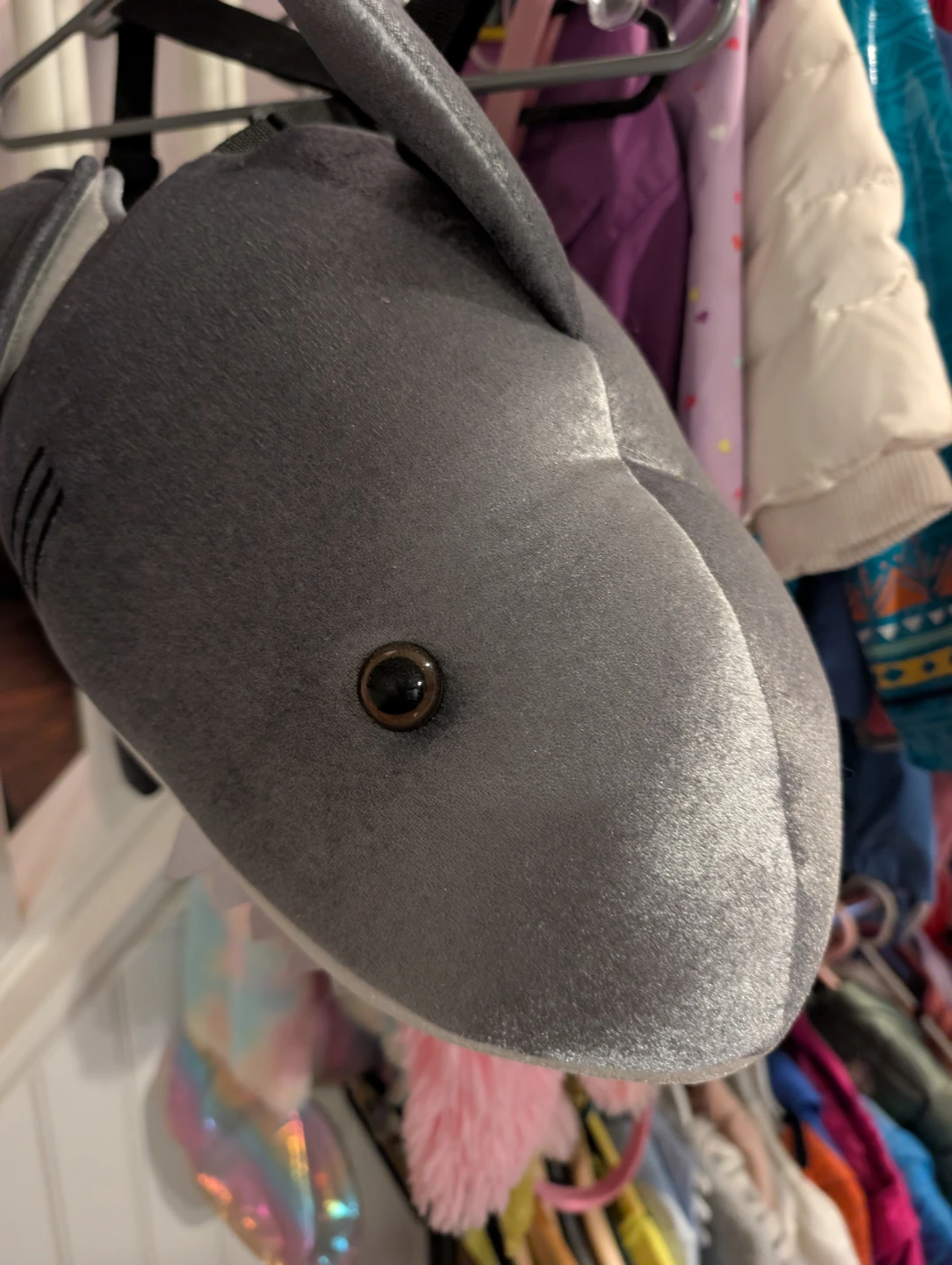 Plush Shark Backpack - photo 2