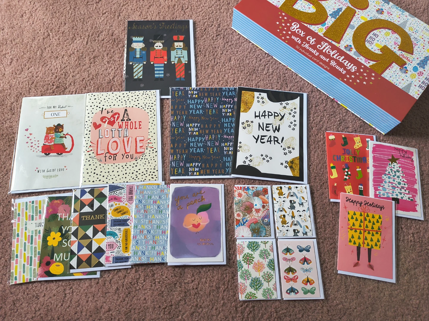 BIG Box of Holidays Greeting Cards🏈 - photo 2