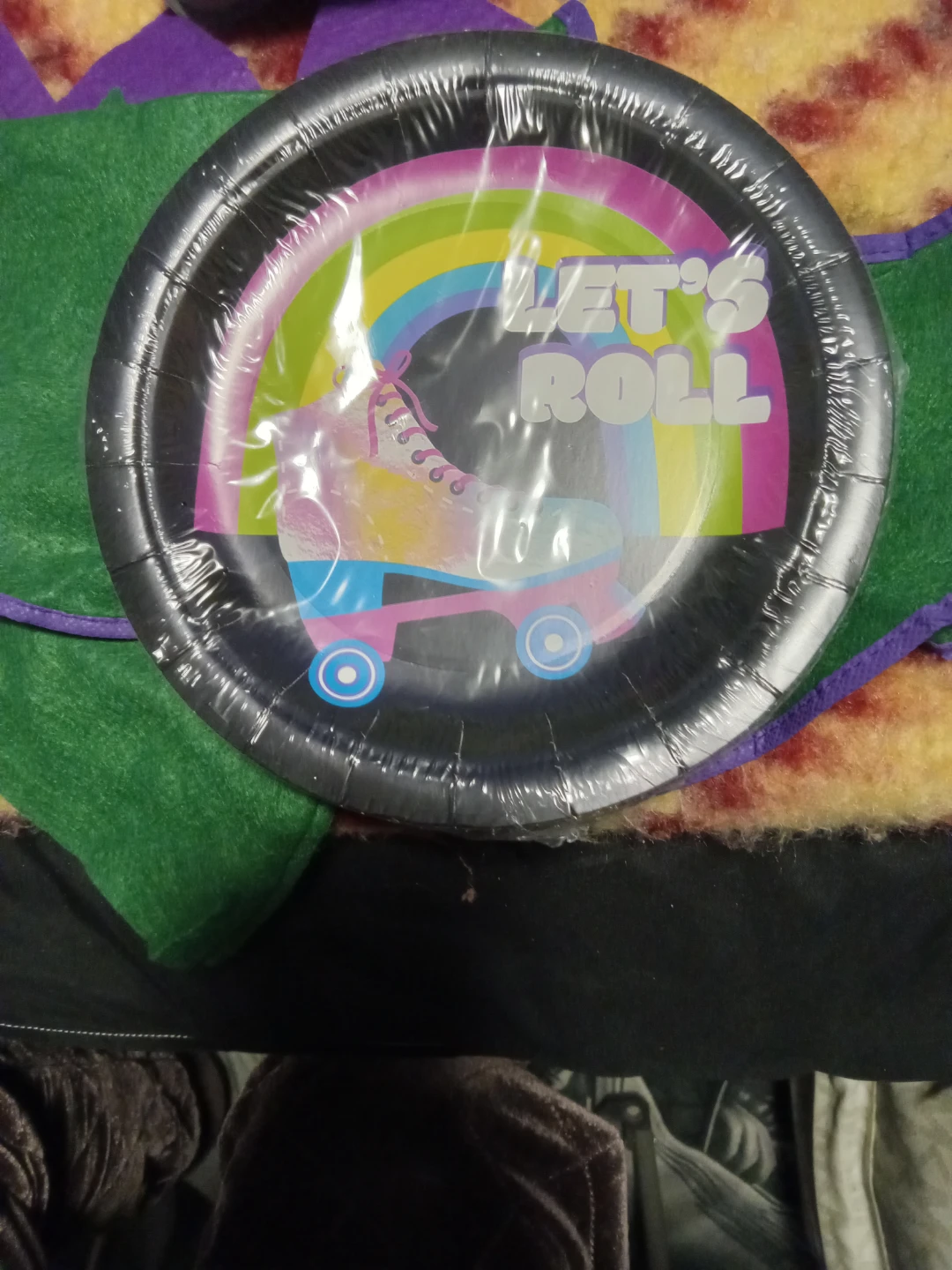 Party! Lunch Napkins and Let's Roll Paper Plates
