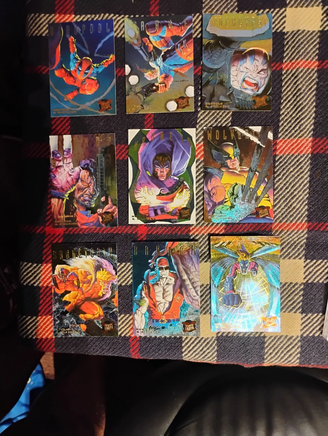 Nostalgic Marvel Fleer X-Men Trading Cards '95