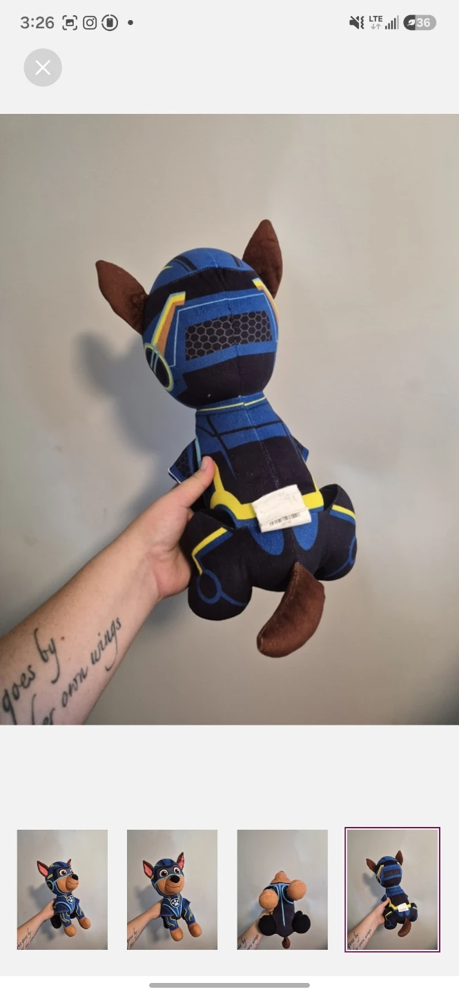 Paw Patrol Chase Plush Toy - photo 4