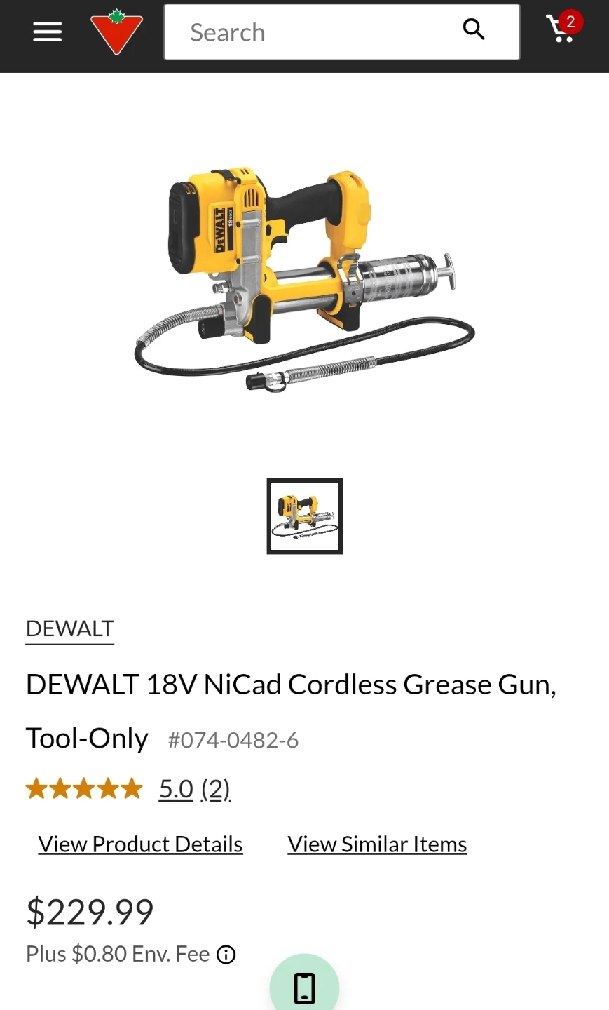 DEWALT 20V Cordless Grease Gun - photo 5