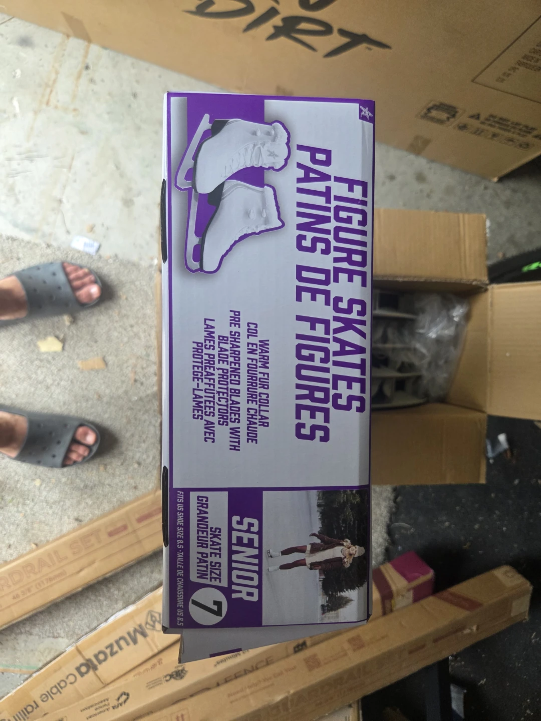 NEW IN BOX Senior Figure Skates Size 7 - photo 5