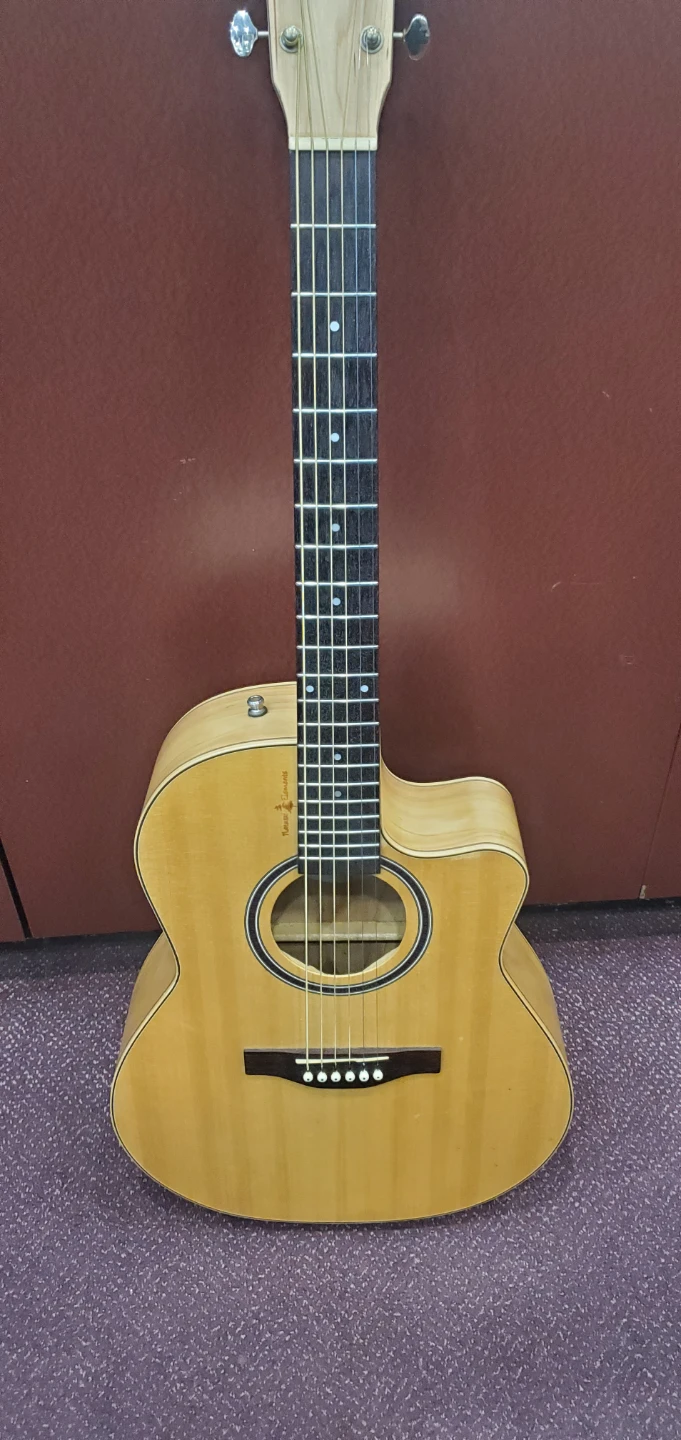 Simon & Patrick Heart of Wild Cherry CW Folk Guitar - photo 3