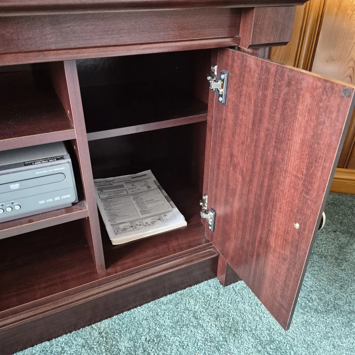 Cherry Wood Media Console - photo 3