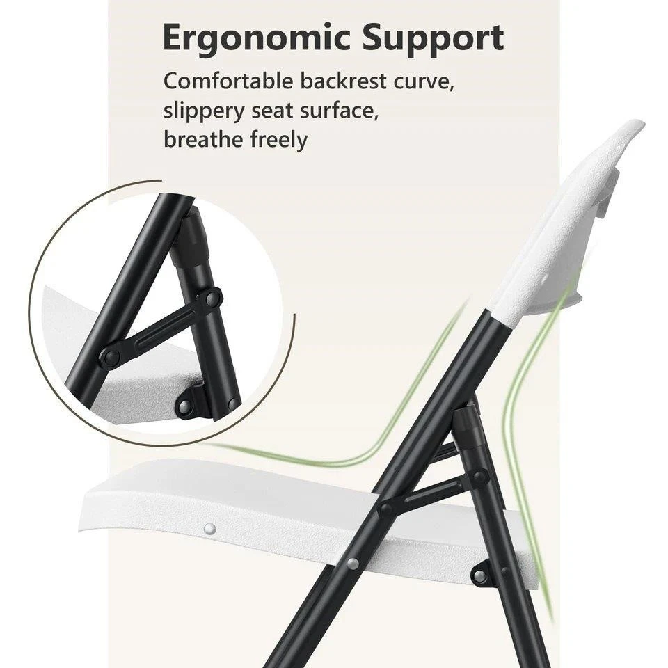 White Folding Chair - photo 3