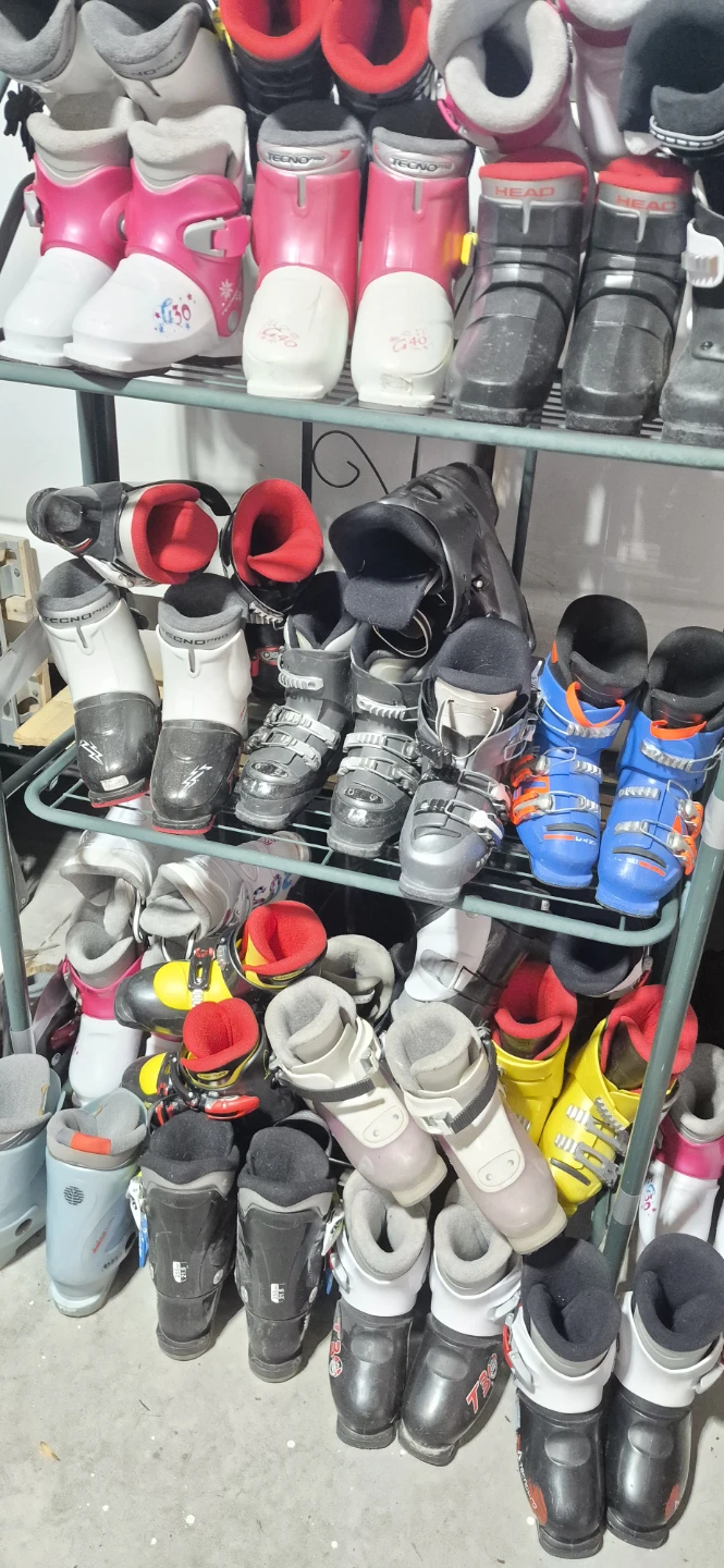 Assorted Downhill Skis and Ski Boots - photo 4