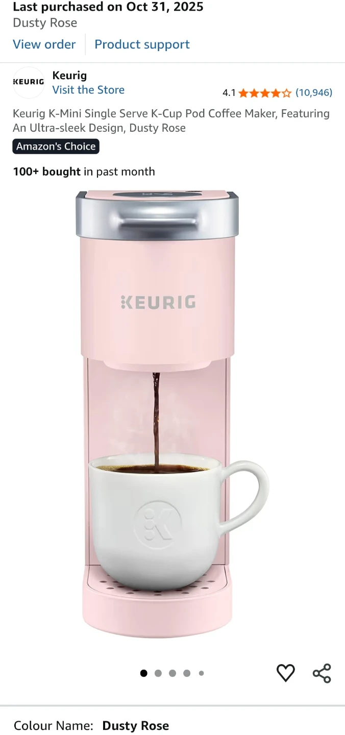 Keurig Mini Dusty Rose - photo 3