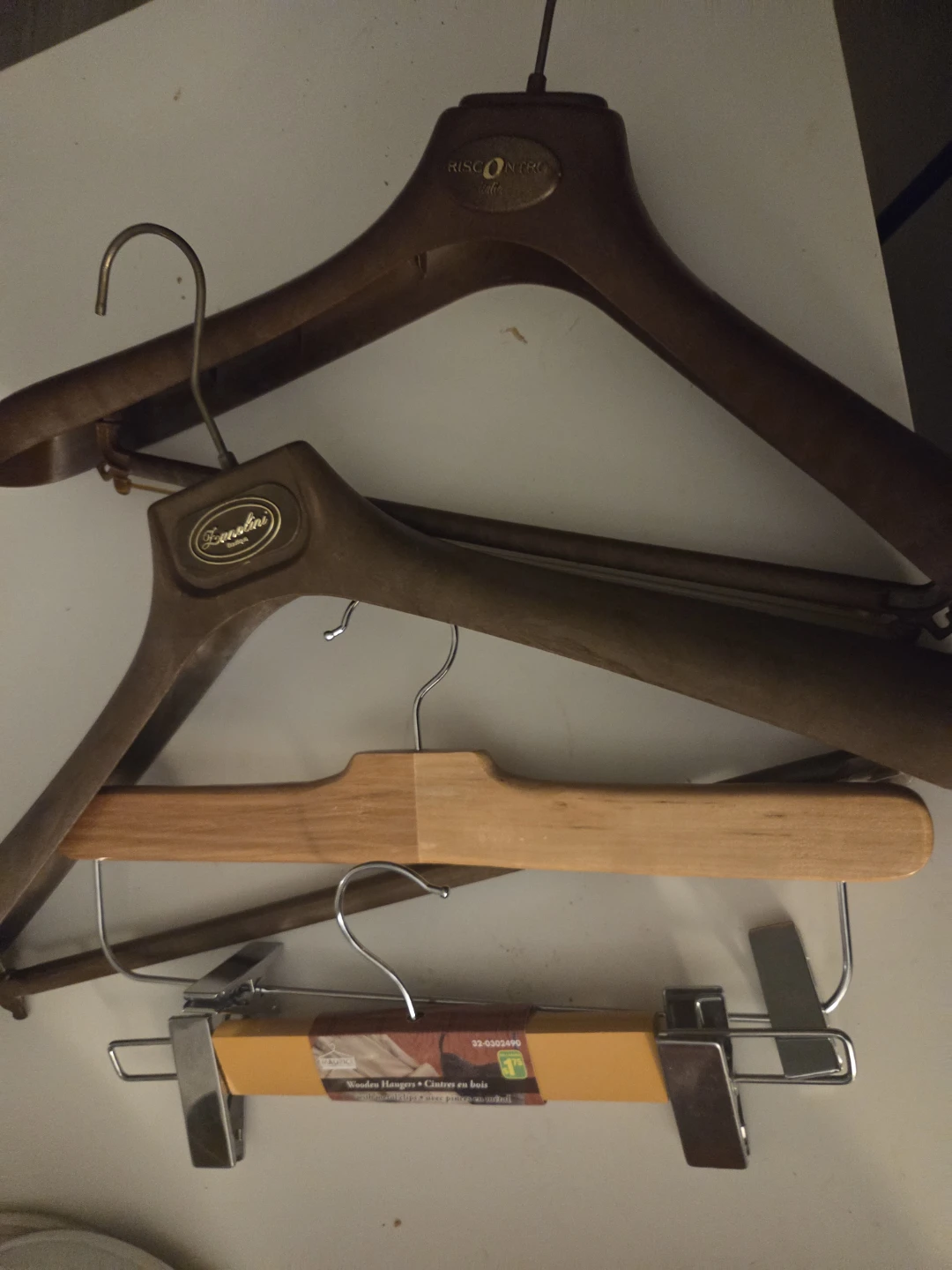 Assorted Wooden Clothing Hangers - photo 3