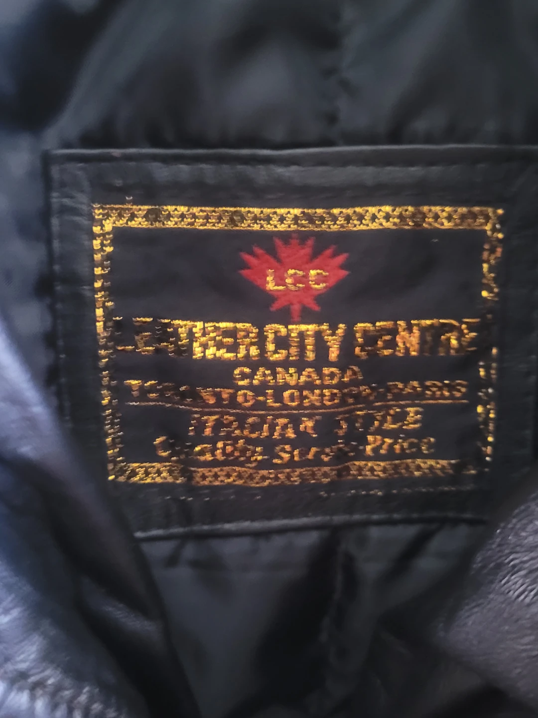 Authentic leather jacket 🏈 - photo 2