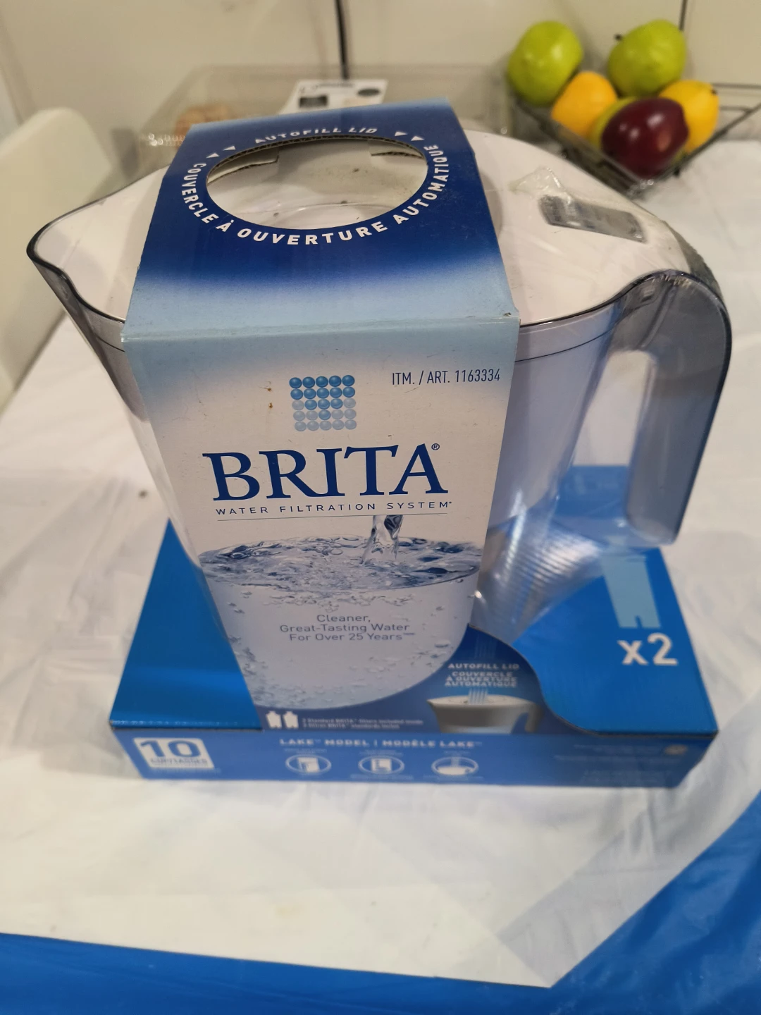 Brita Lake Water Filtration Pitcher - 10 Cup - photo 3