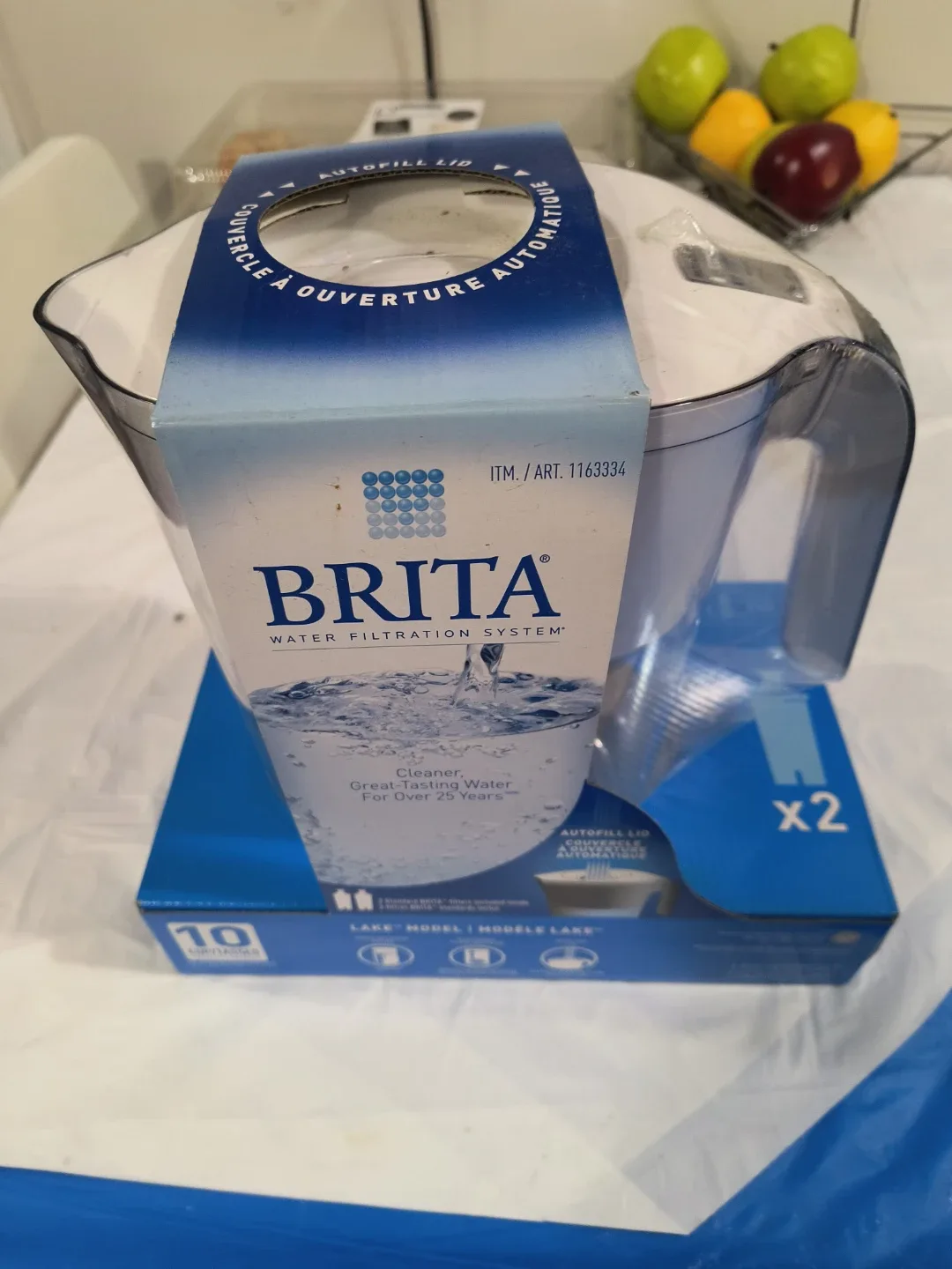 Brita Lake Water Filtration Pitcher - 10 Cup - photo 3