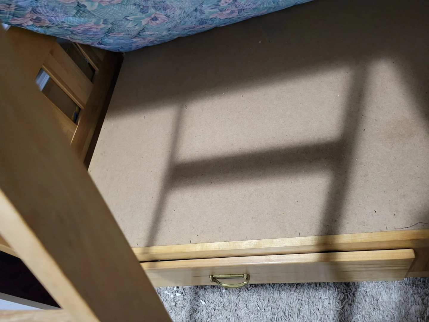 Solid Wood Twin-over-Twin Bunk Bed with drawers - photo 4