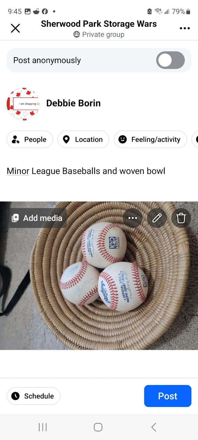 Rawlings Minor League Baseballs with Woven Bowl