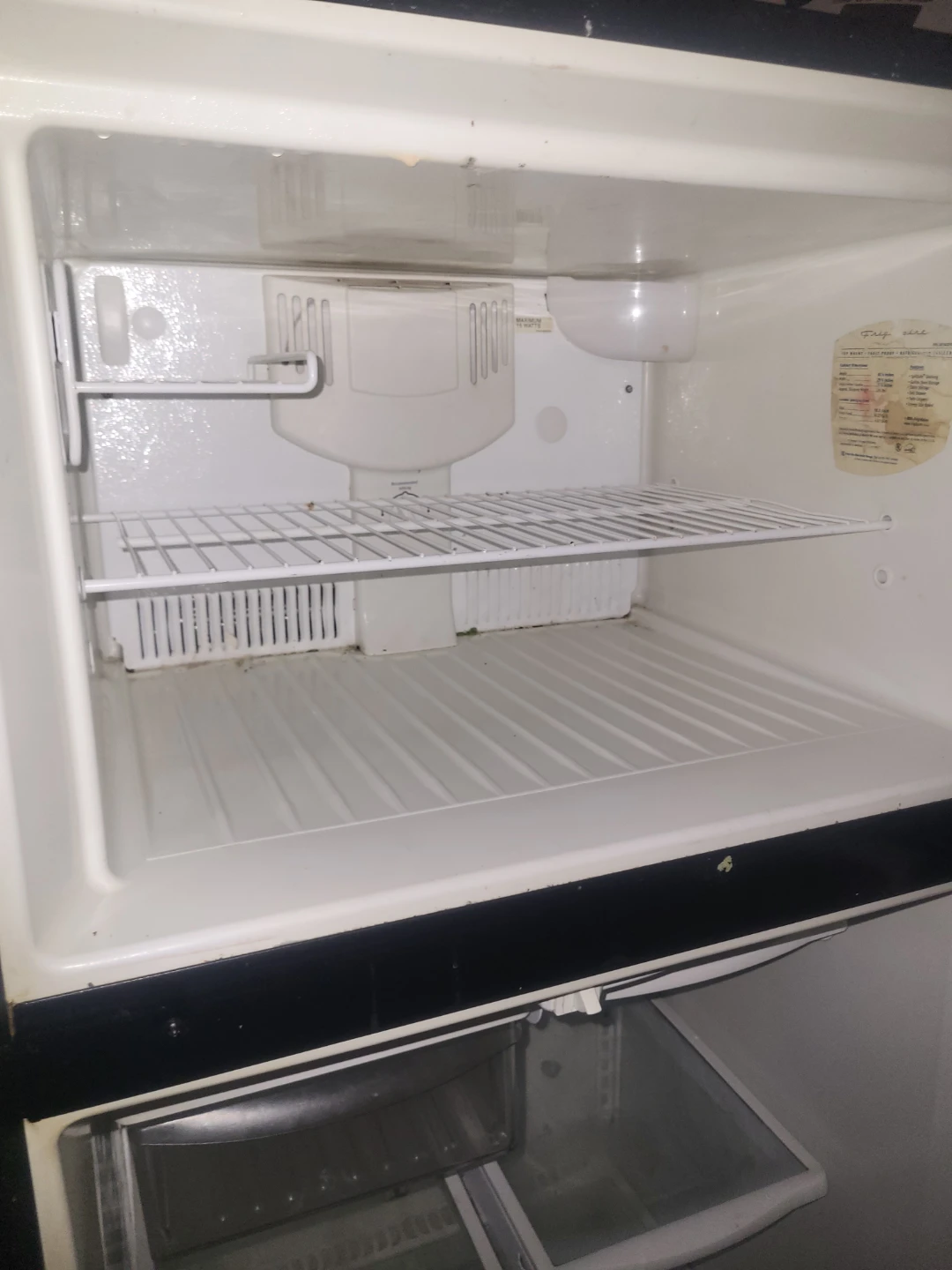 Frigidaire Black Top Mount Refrigerator - photo 4