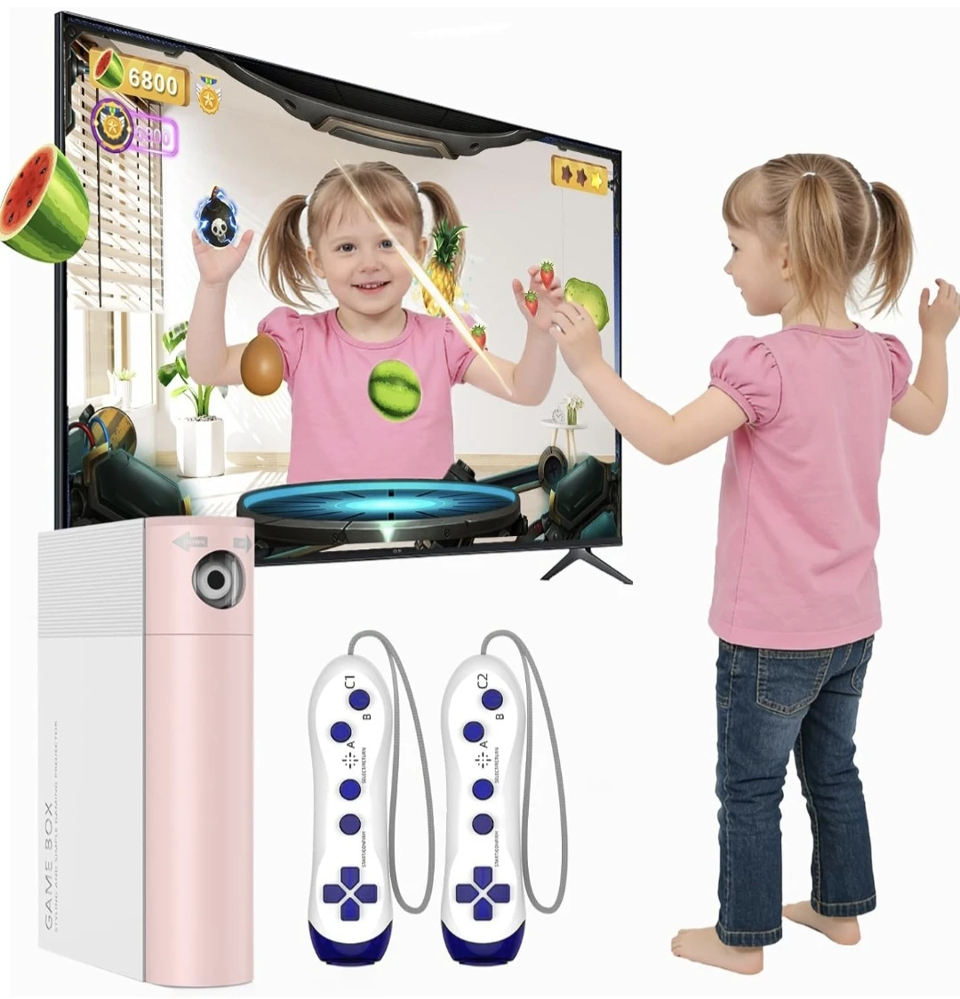 Video Game Console Motion Sensing Game Box with Controllers