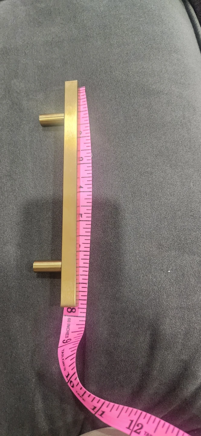 5 Golden Stainless Steel Cabinet Handles - photo 3