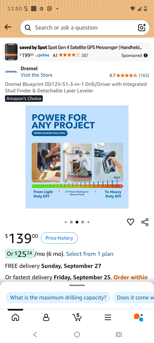Dremel Blueprint 3-in-1 Multi-Drill - photo 3