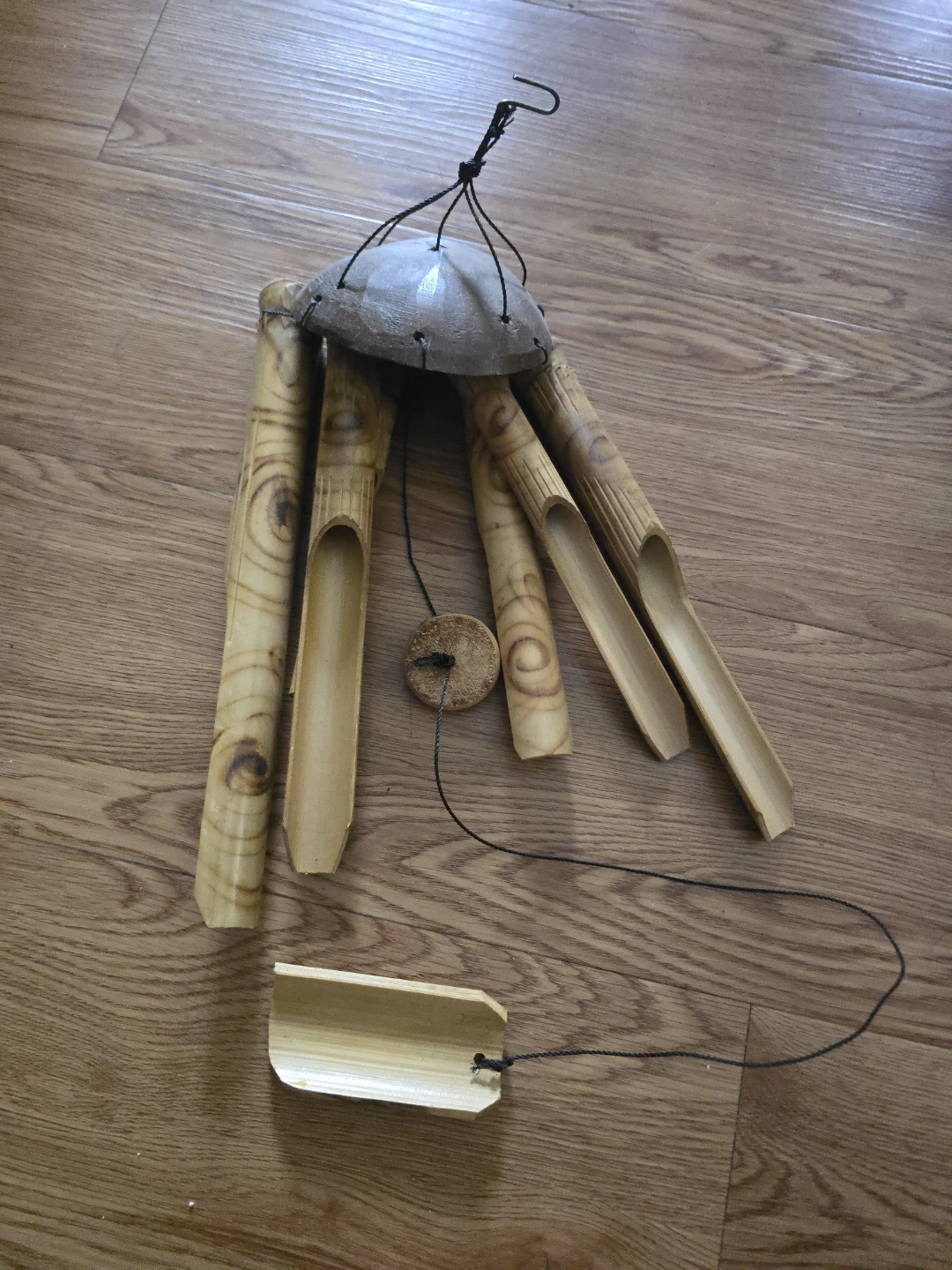 Bamboo and Coconut Shell Wind Chime