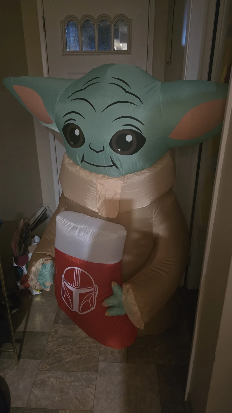 Star Wars The Mandalorian The Child Inflatable