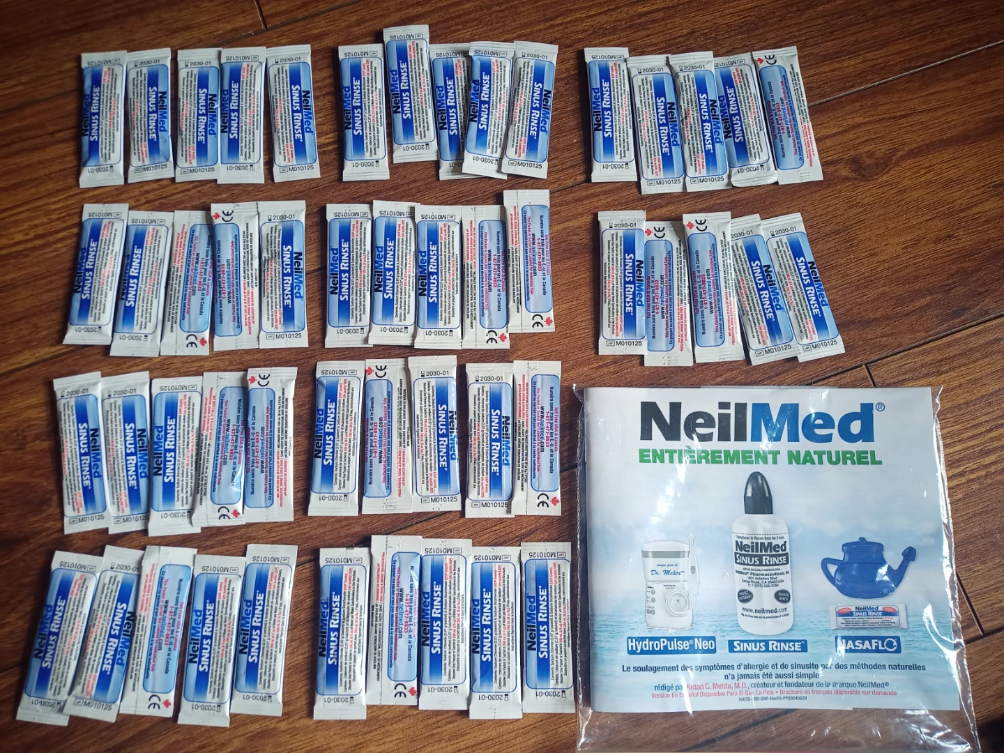 50 NeilMed Sinus Rinse Packets (exp: 2030)
