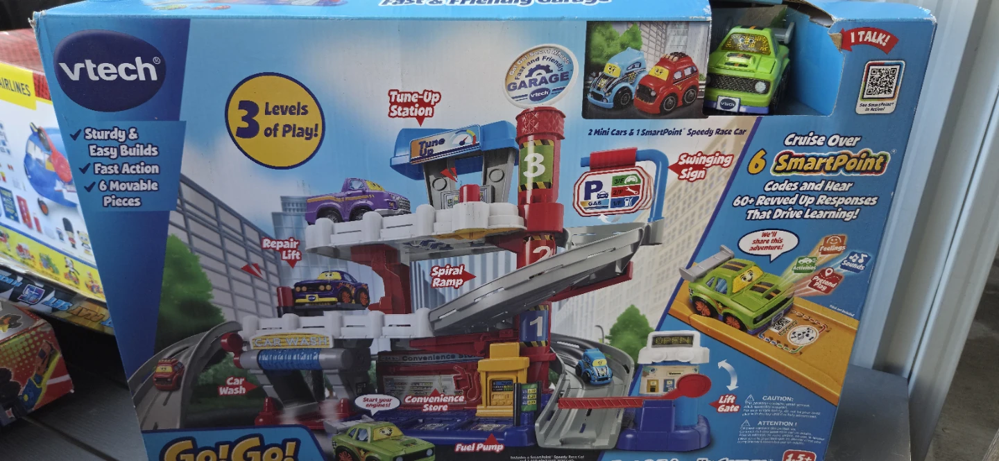 VTech Go! Go! Smart Wheels Fast & Friendly Garage
