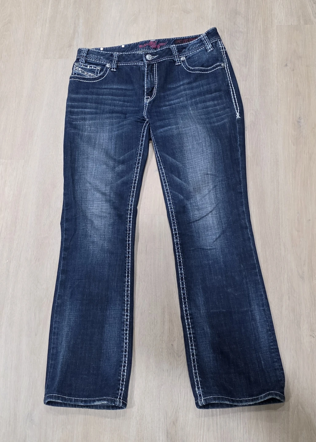 Rock & Roll Cowgirl Mid Rise Jeans