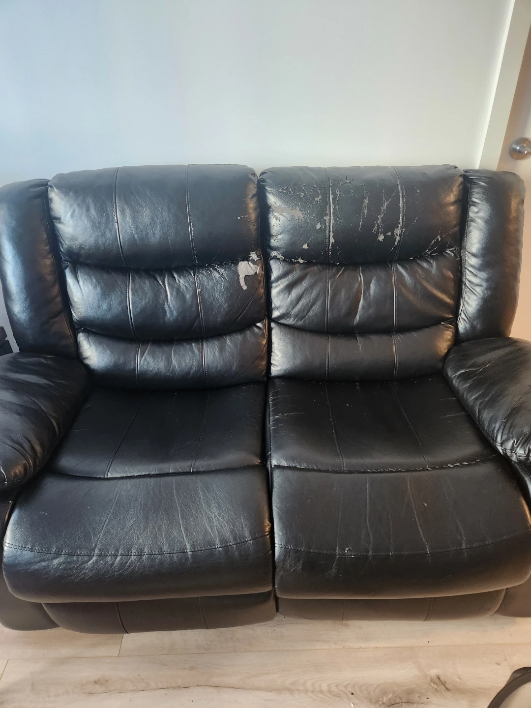 Free Used Reclining Loveseat