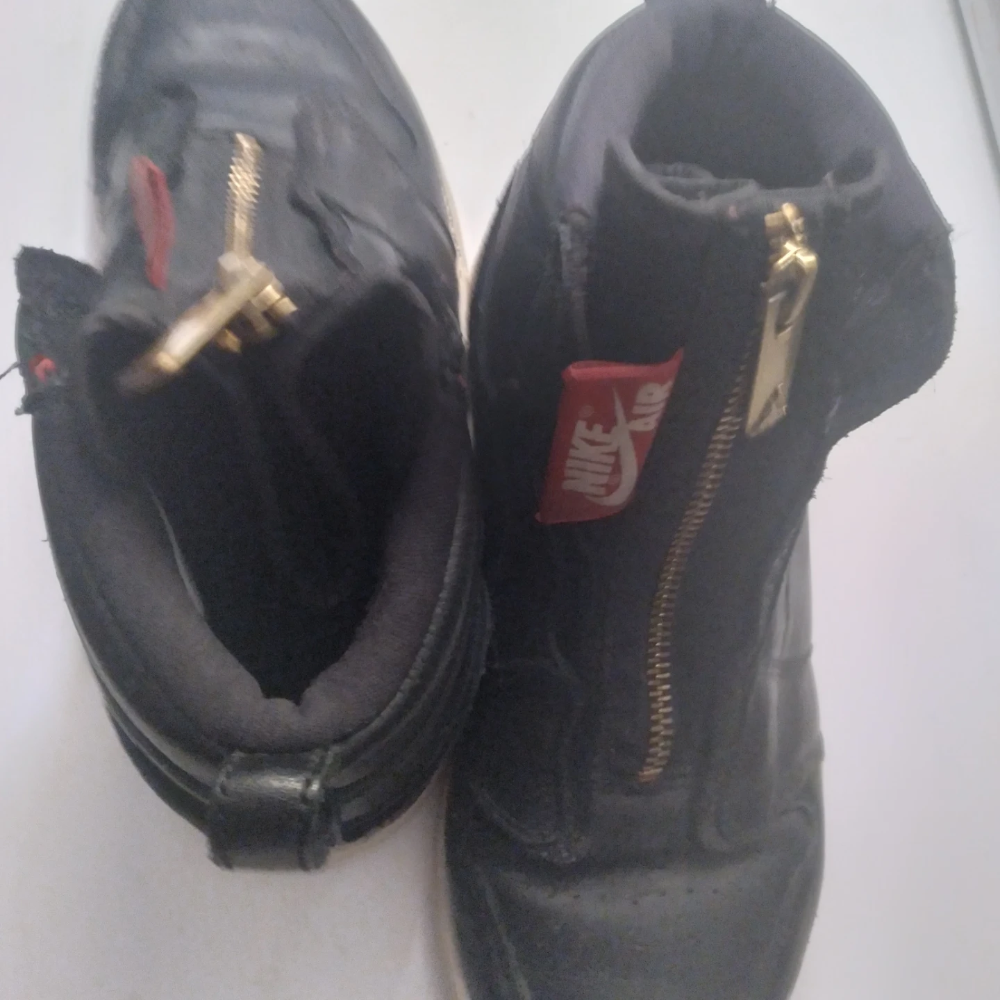Nike Air Jordan 1 Zip High Top Sneakers - photo 2
