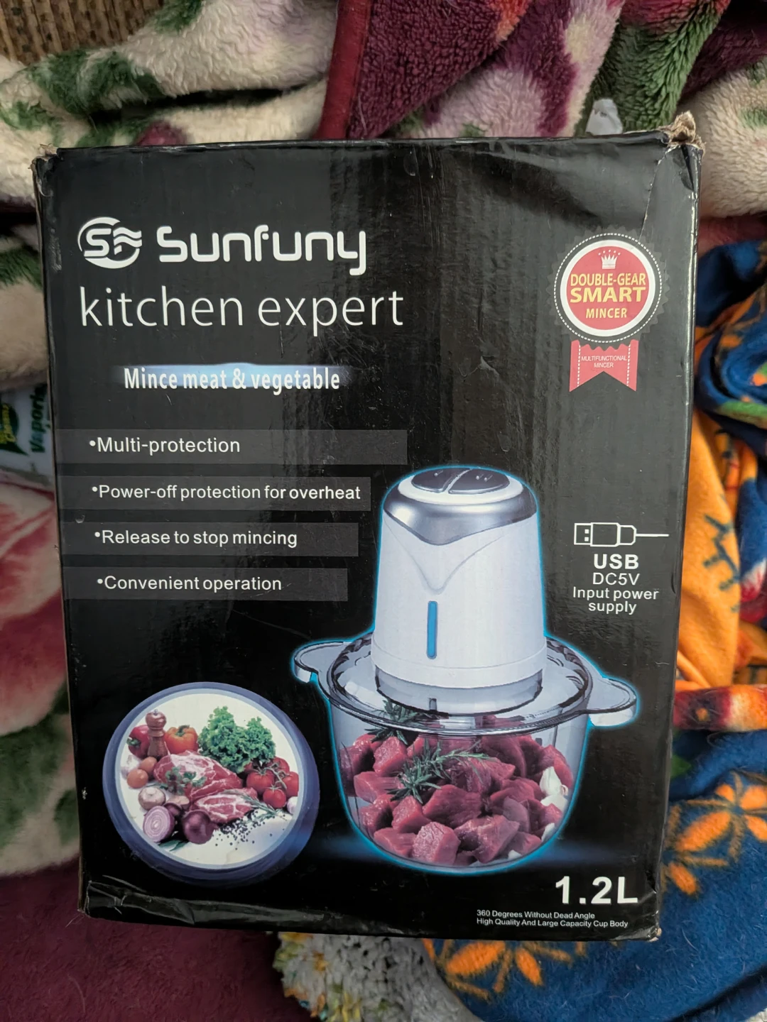 Sunfuny Multifunctional Kitchen Mincer 1.2L