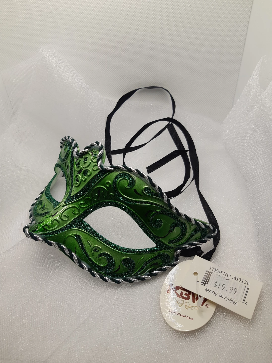Venetian-style masquerade eye mask - photo 2