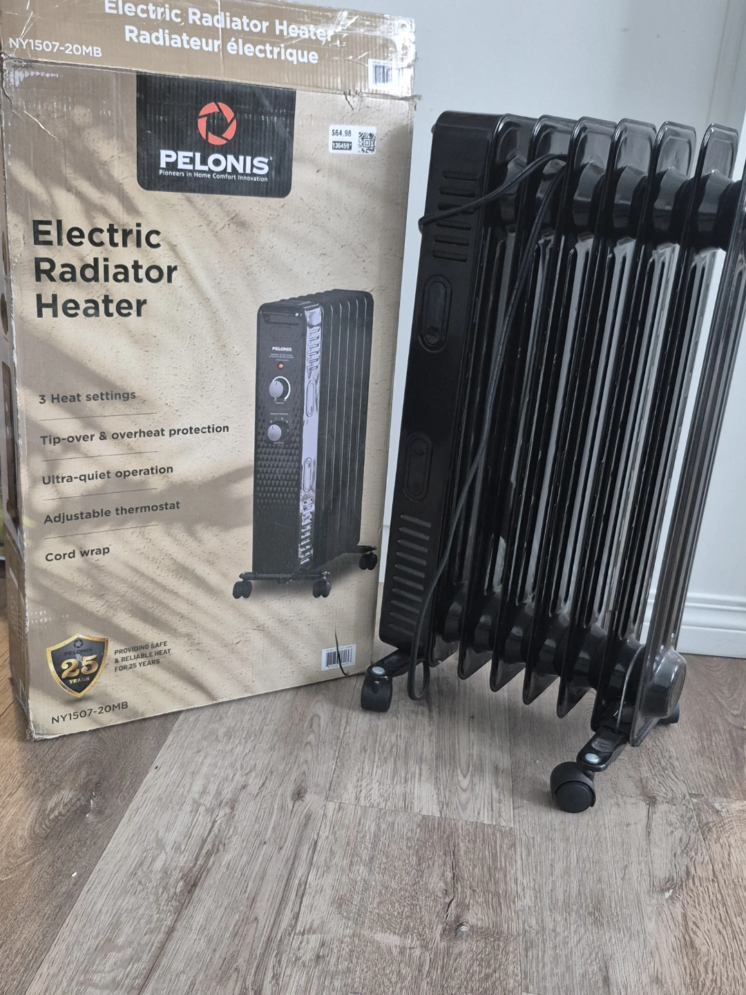 Pelonis Electric Radiator Heater - photo 2