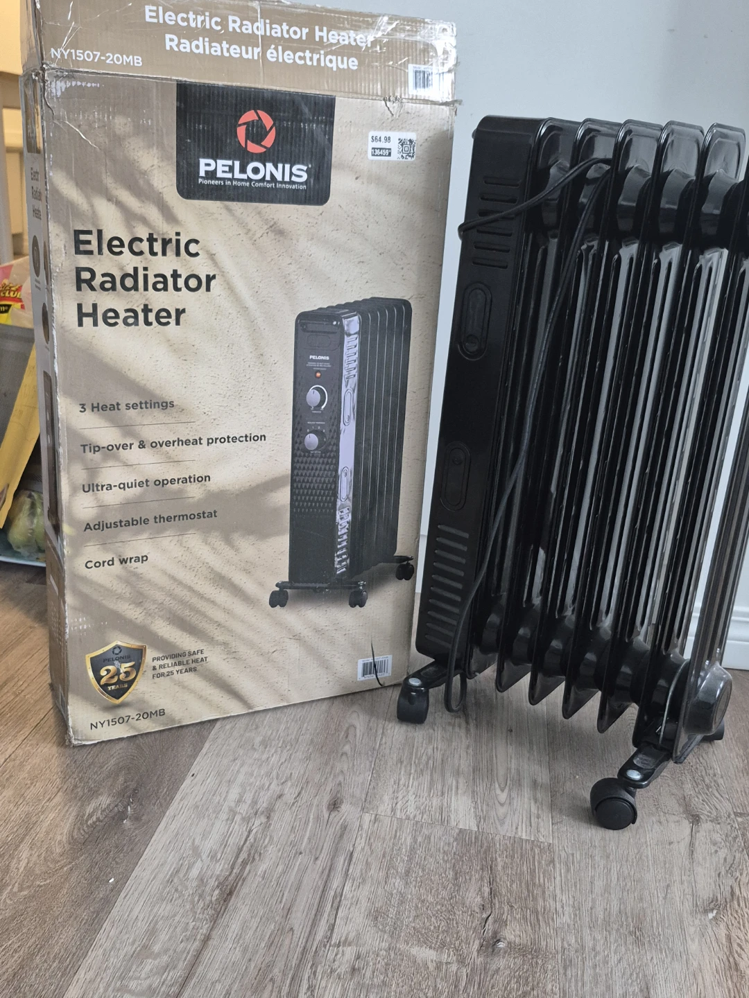 Pelonis Electric Radiator Heater - photo 3