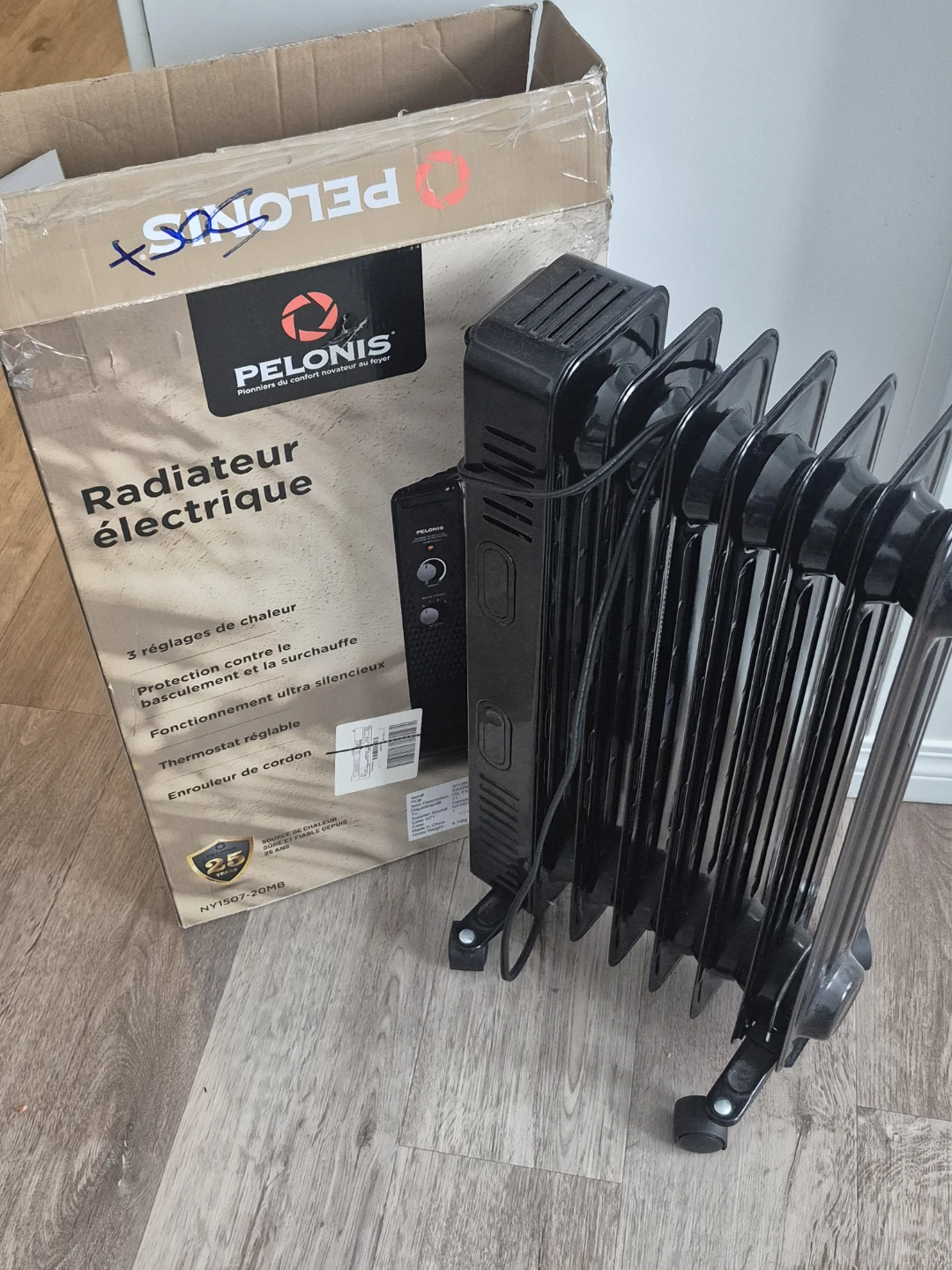 Pelonis Electric Radiator Heater - photo 4